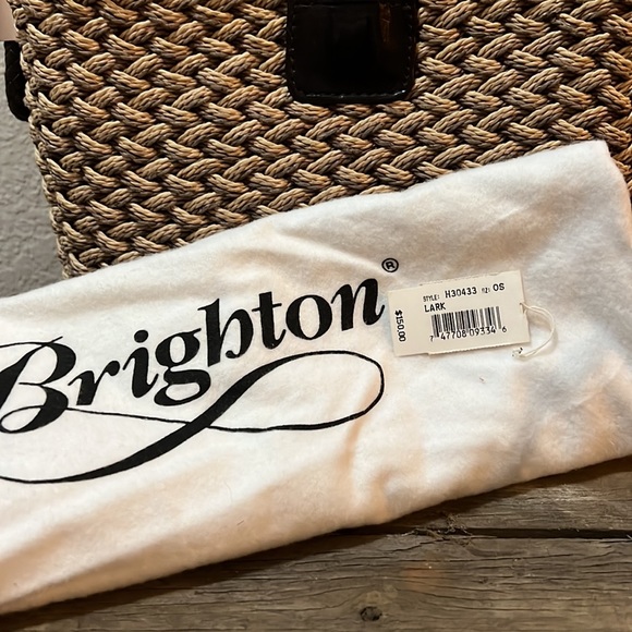 Brighton Basket Weave Handbag ECU - Picture 5 of 12